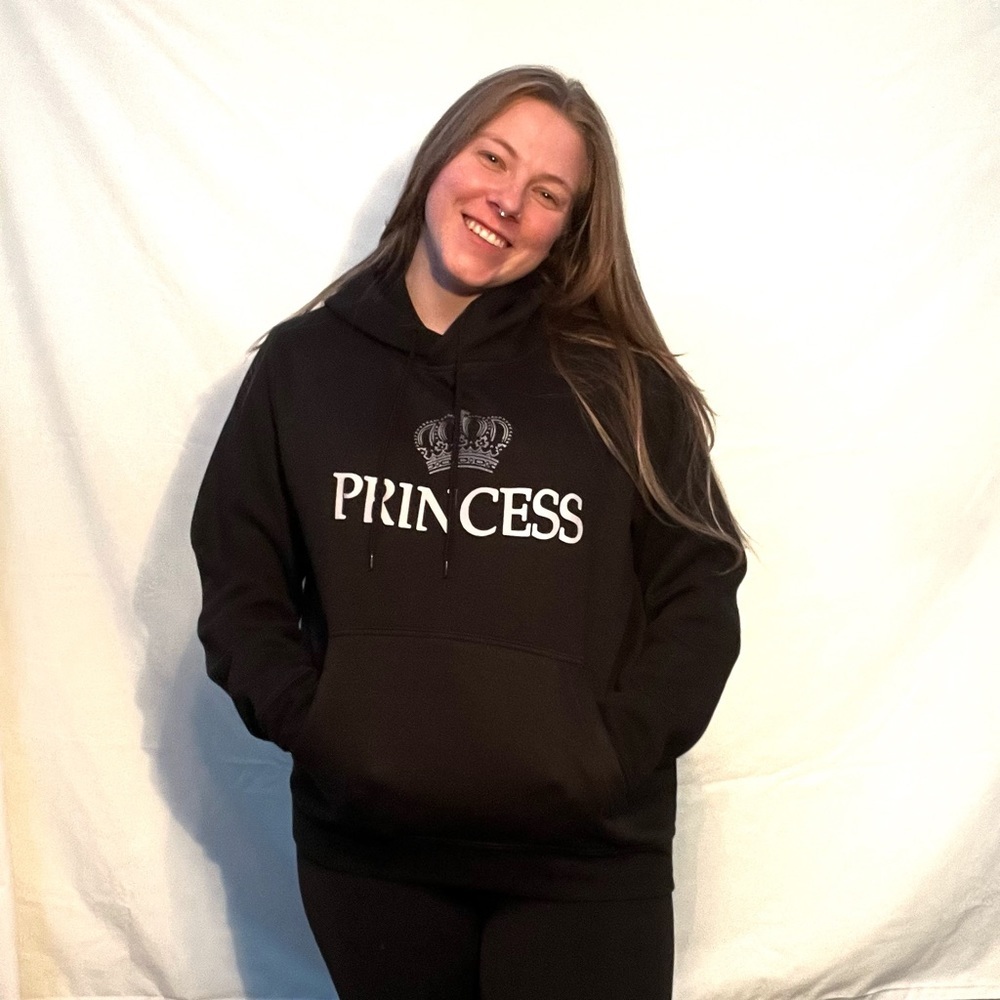 Princess Hoodie - Black Size Medium - Picture 4 of 6